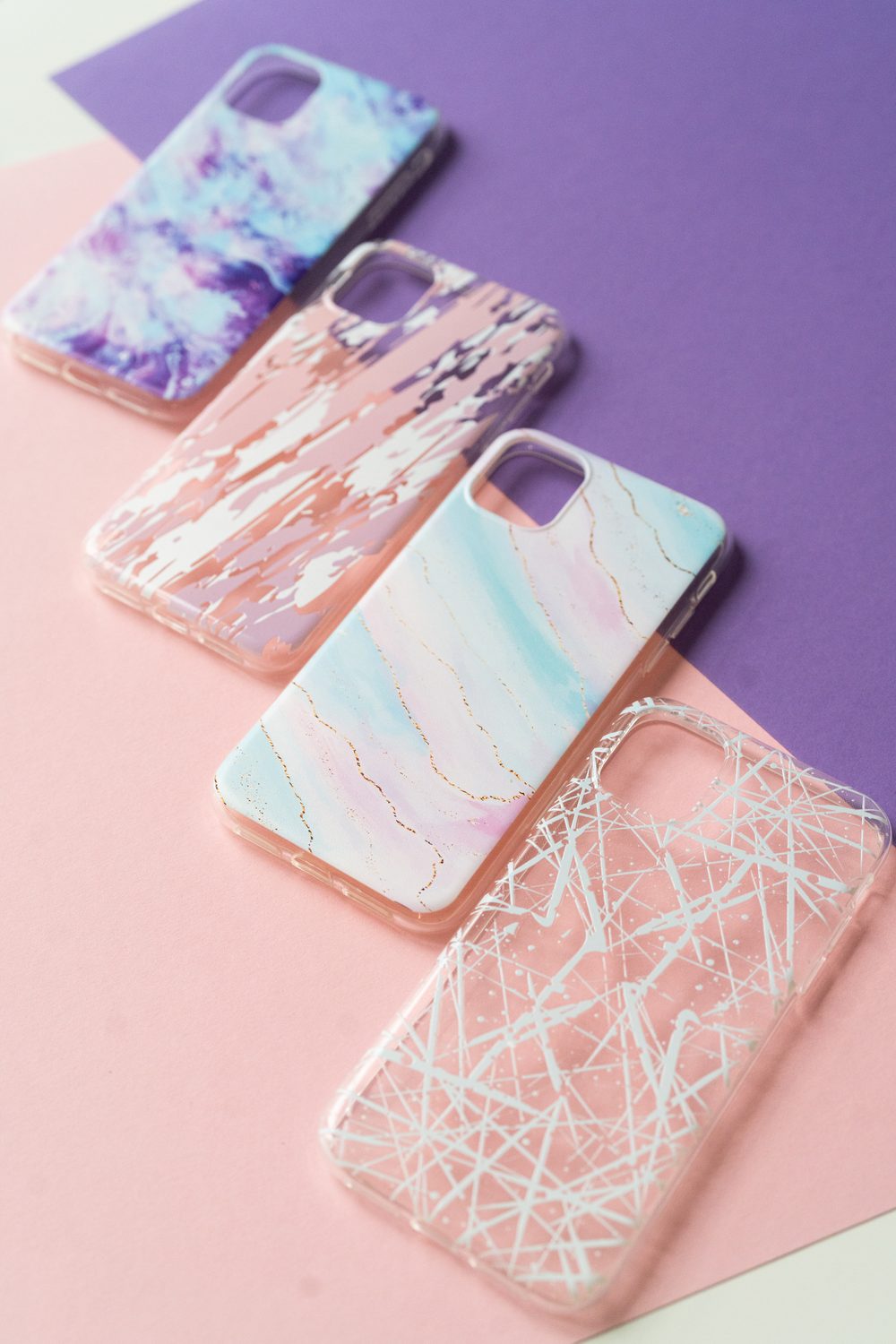 Abstraction collection — pastel artwork cases