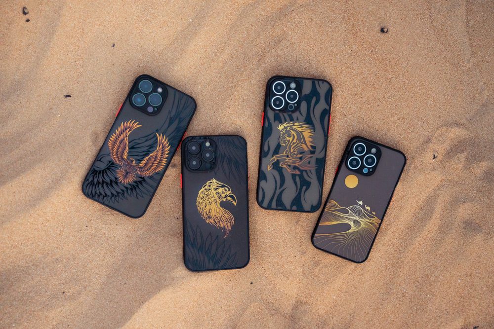 Premium leather case — Dubai city collection