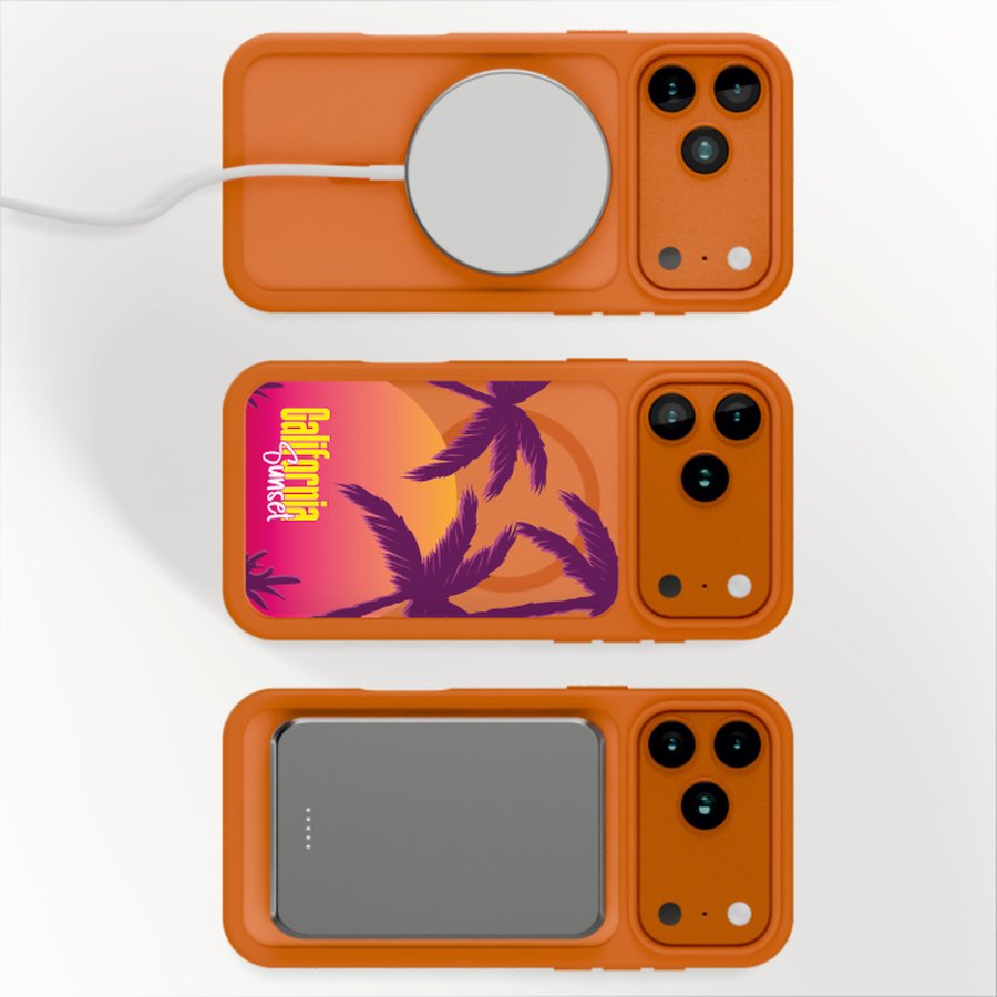 Wireless charging feature card