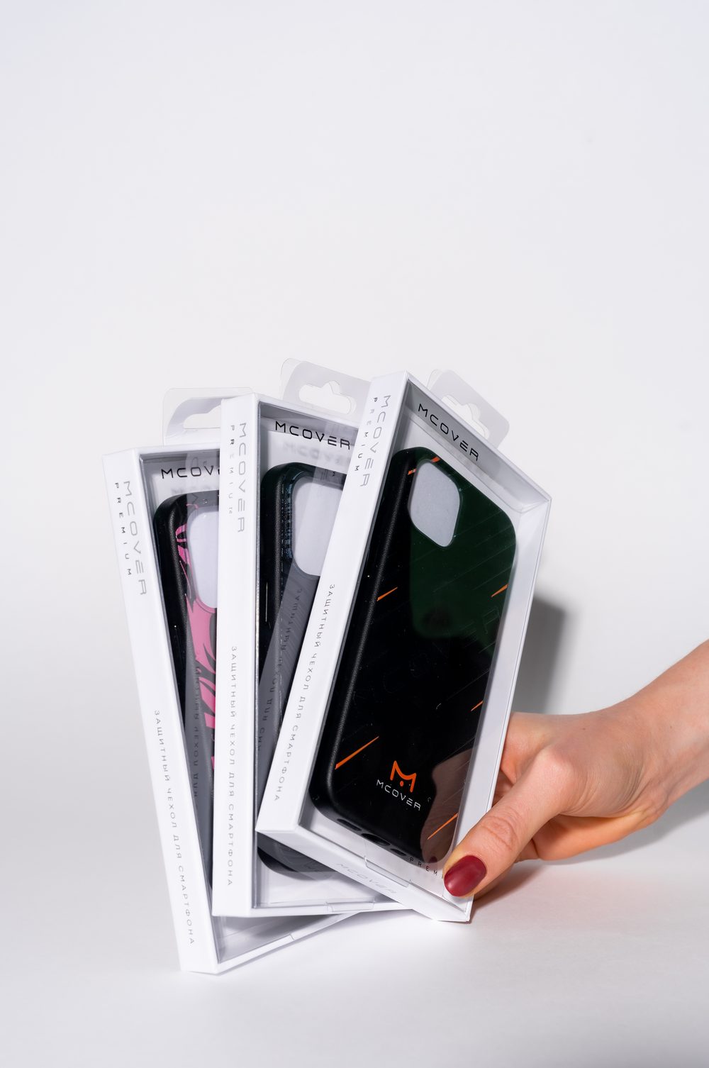 MCOVER premium retail packaging