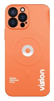 Vision — orange MagSafe case